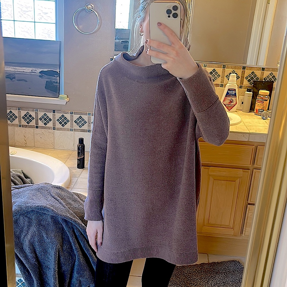 Free people sweater dress 🤎